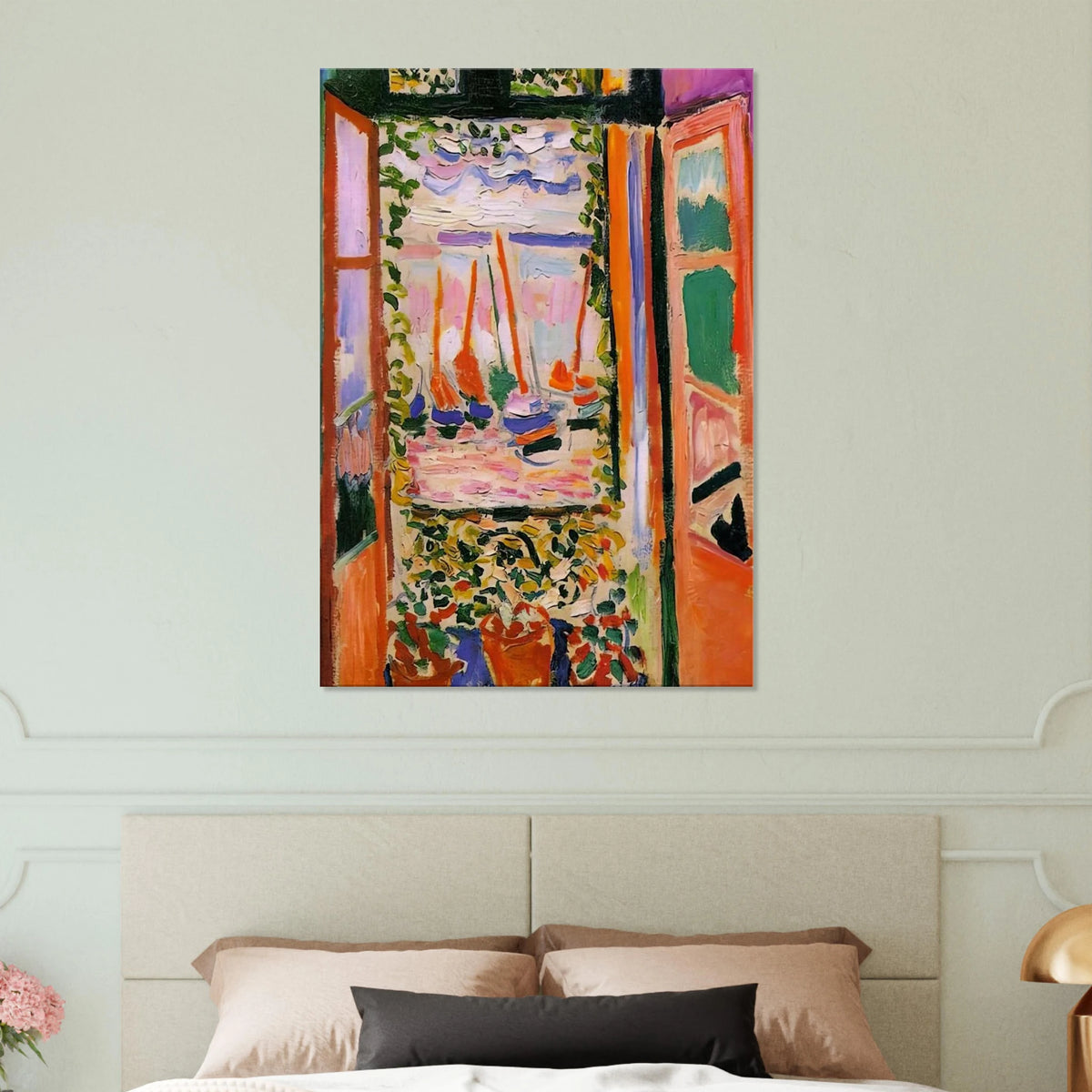 OPEN WINDOW COLLIOURE 1905 Canvas | Henri Matisse Canvas | Henri Matisse Print