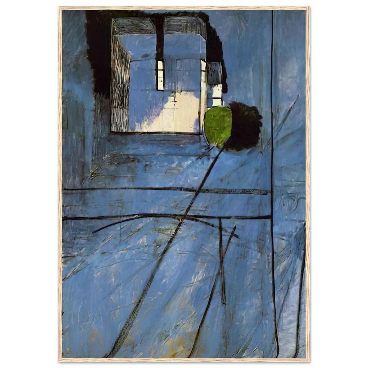 VIEW OF NOTRE DAME 1914 Framed Poster | Henri Matisse Framed Prints Wall Art | Henri Matisse Print