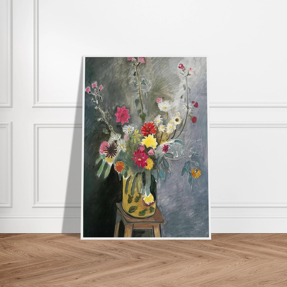 BOUQUET OF MIXED FLOWERS 1917 Framed Poster | Henri Matisse Framed Prints Wall Art | Henri Matisse Print