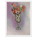 BOUQUET OF ANEMONES 1918 Framed Poster | Henri Matisse Framed Prints Wall Art | Henri Matisse Print