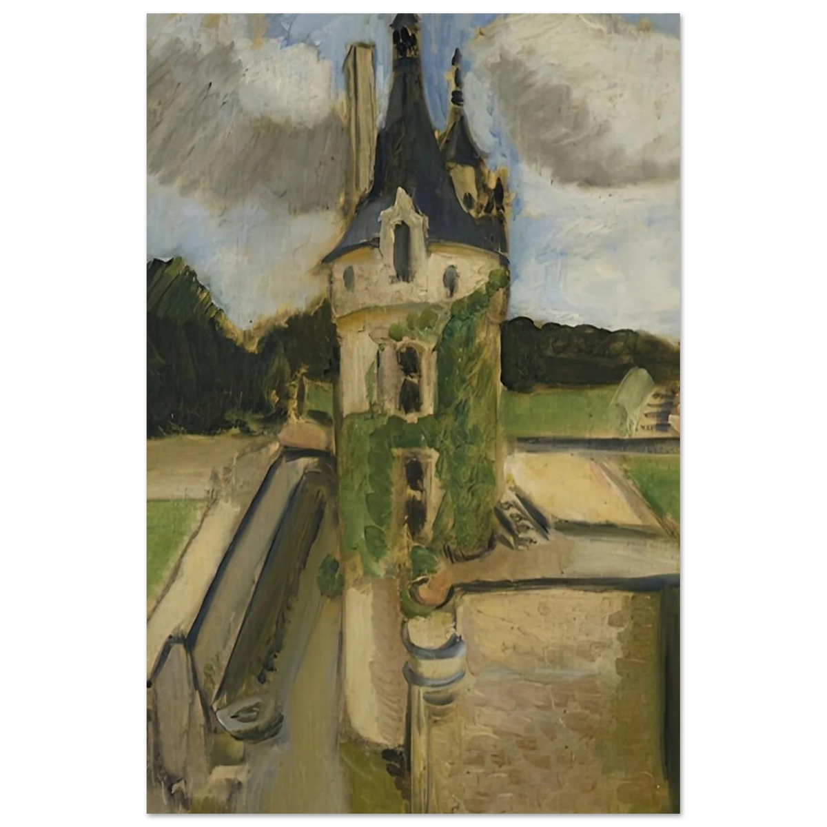 LLA TOUR DE CHENONCEAUX 1917 Poster | Henri Matisse Poster | Henri Matisse Print