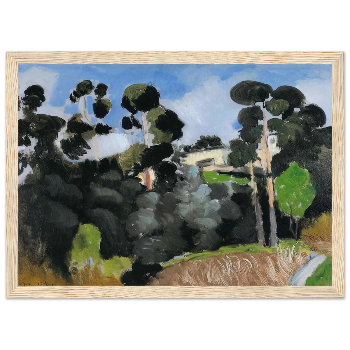 LANDSCAPE 1 Framed Poster | Henri Matisse Framed Prints Wall Art | Henri Matisse Print