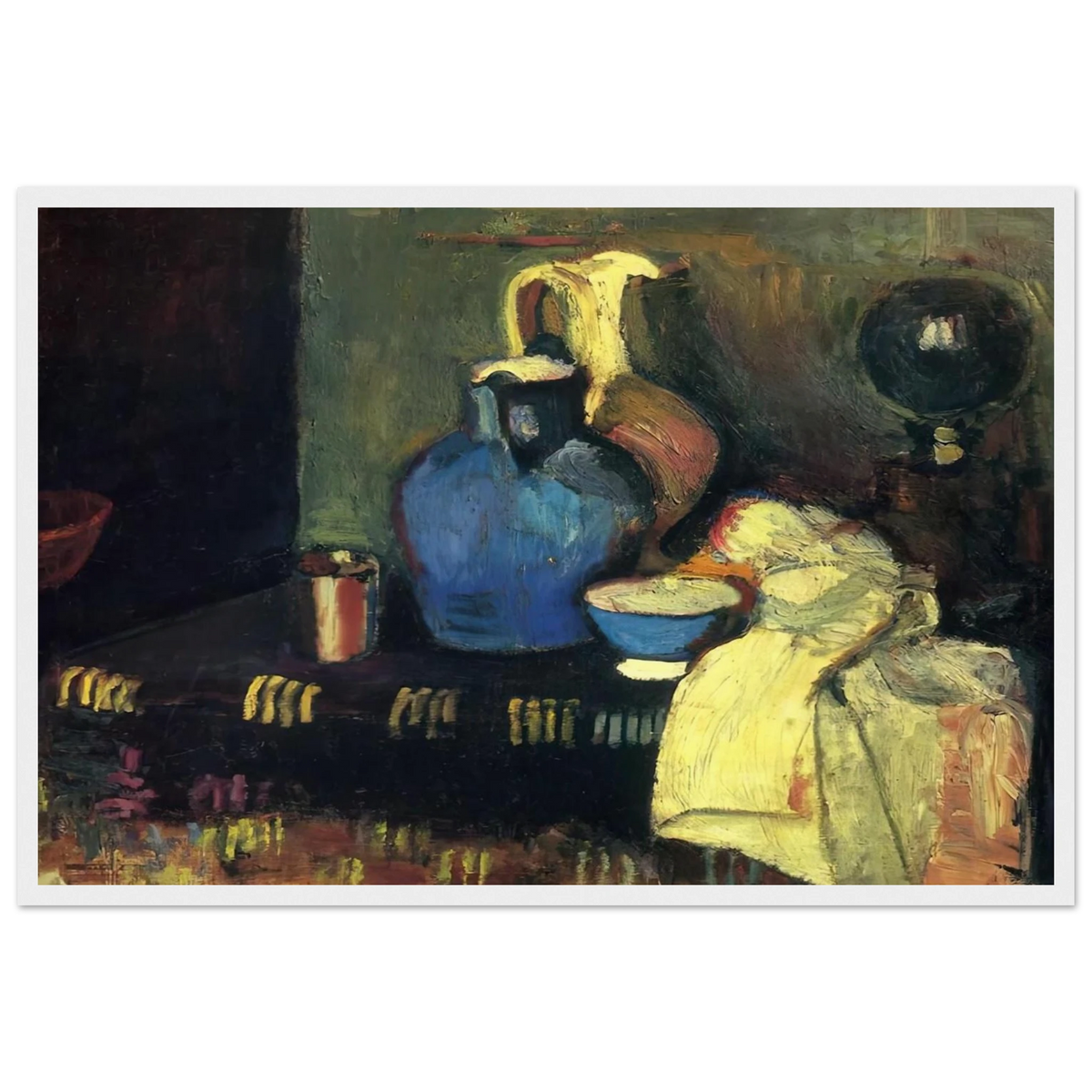BLUE PITCHER Framed Poster | Henri Matisse Framed Prints Wall Art | Henri Matisse Print