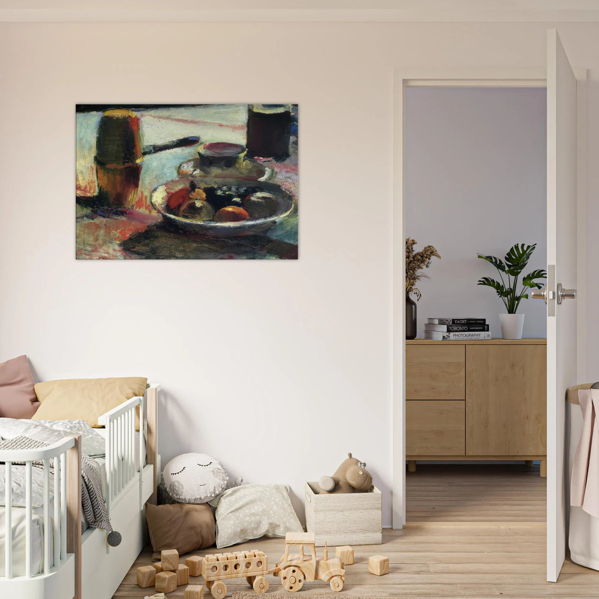 FRUIT AND COFFEE POT Canvas | Henri Matisse Canvas | Henri Matisse Print