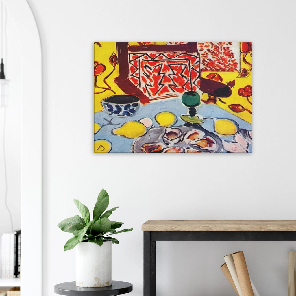 OYSTERS AND WOODEN ARMCHAIR 1943 Canvas | Henri Matisse Canvas | Henri Matisse Print