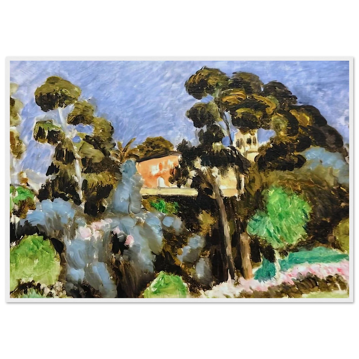 EUCALYPTUS MONT ALBAN 1918 Framed Poster | Henri Matisse Framed Prints Wall Art | Henri Matisse Print
