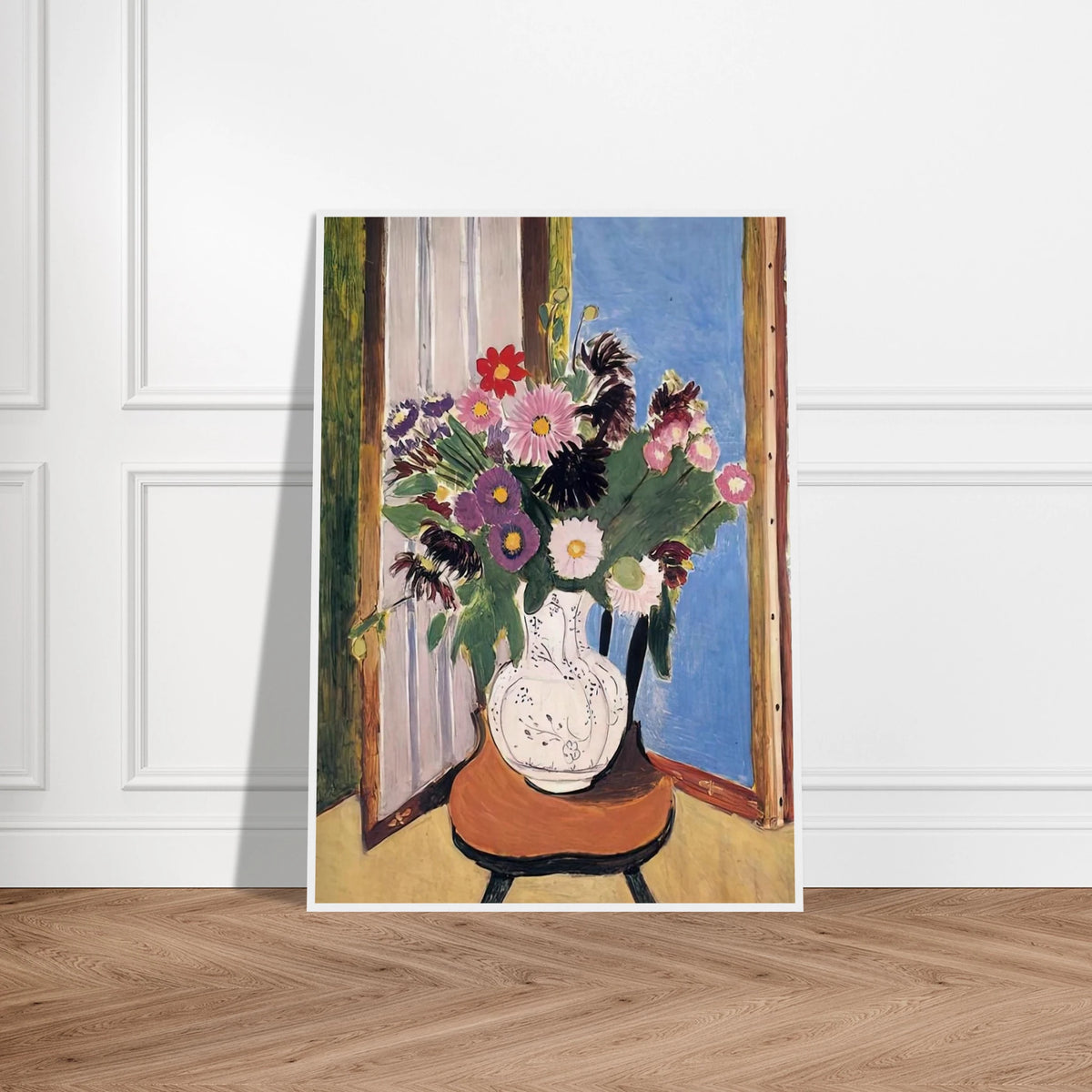 DAISIES 1919 Framed Poster | Henri Matisse Framed Prints Wall Art | Henri Matisse Print