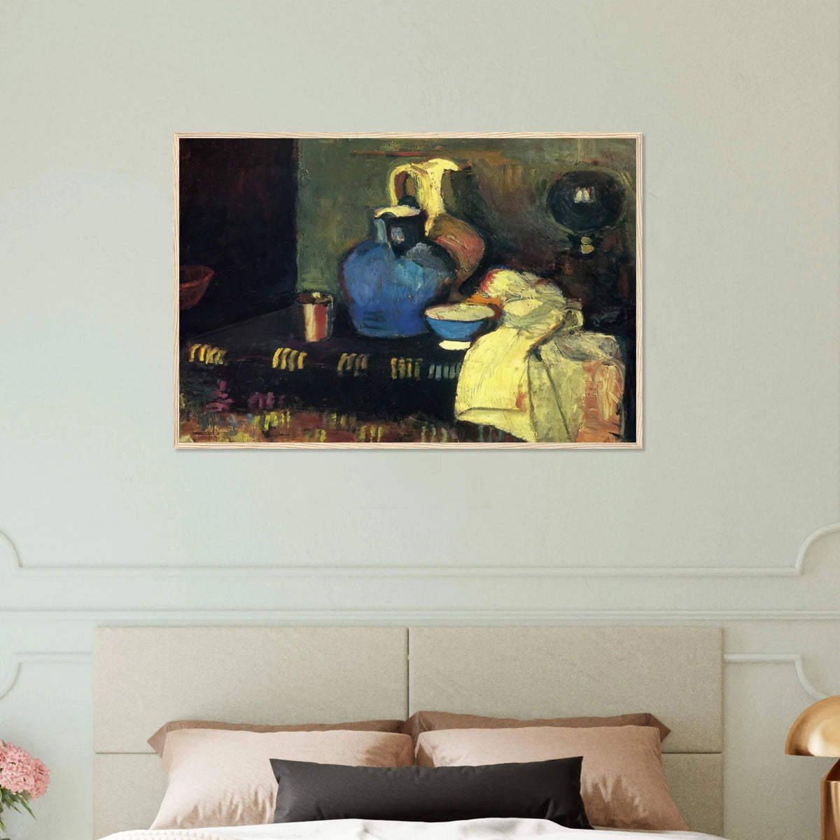 BLUE PITCHER Framed Poster | Henri Matisse Framed Prints Wall Art | Henri Matisse Print