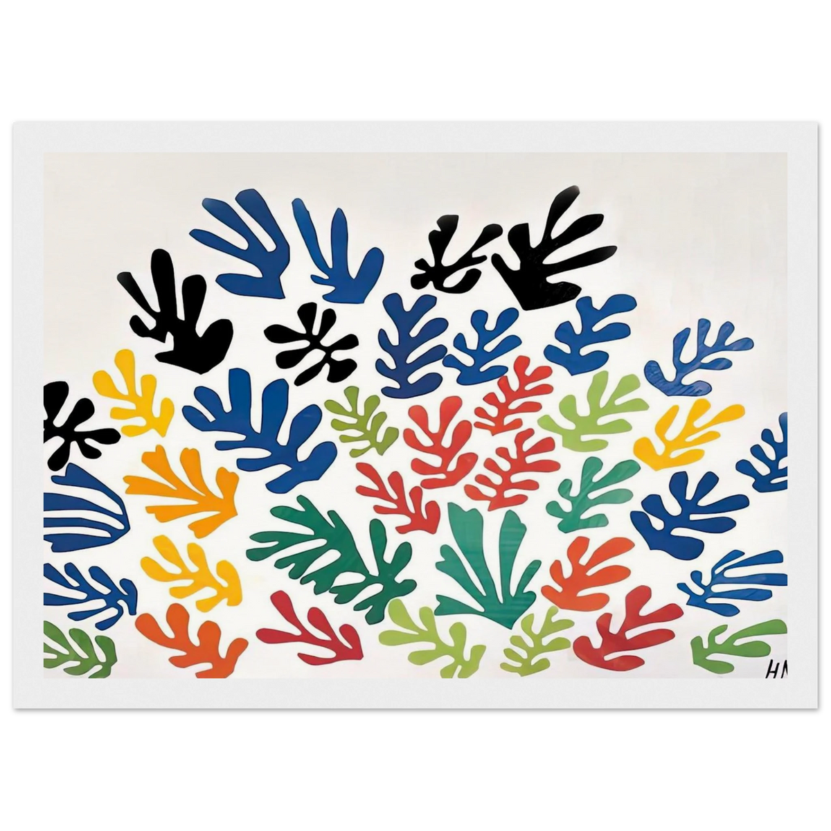 LA GERBE 1953 Framed Poster | Henri Matisse Framed Prints Wall Art | Henri Matisse Print
