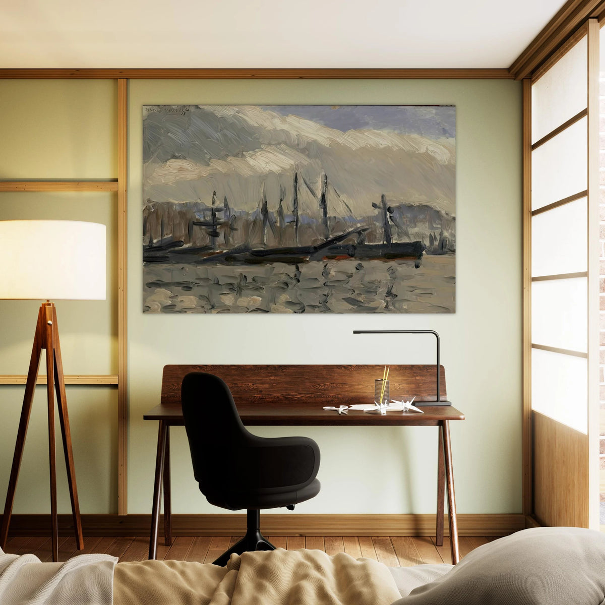 PORT DE CHERBOURG 1918 Poster | Henri Matisse Poster | Henri Matisse Print