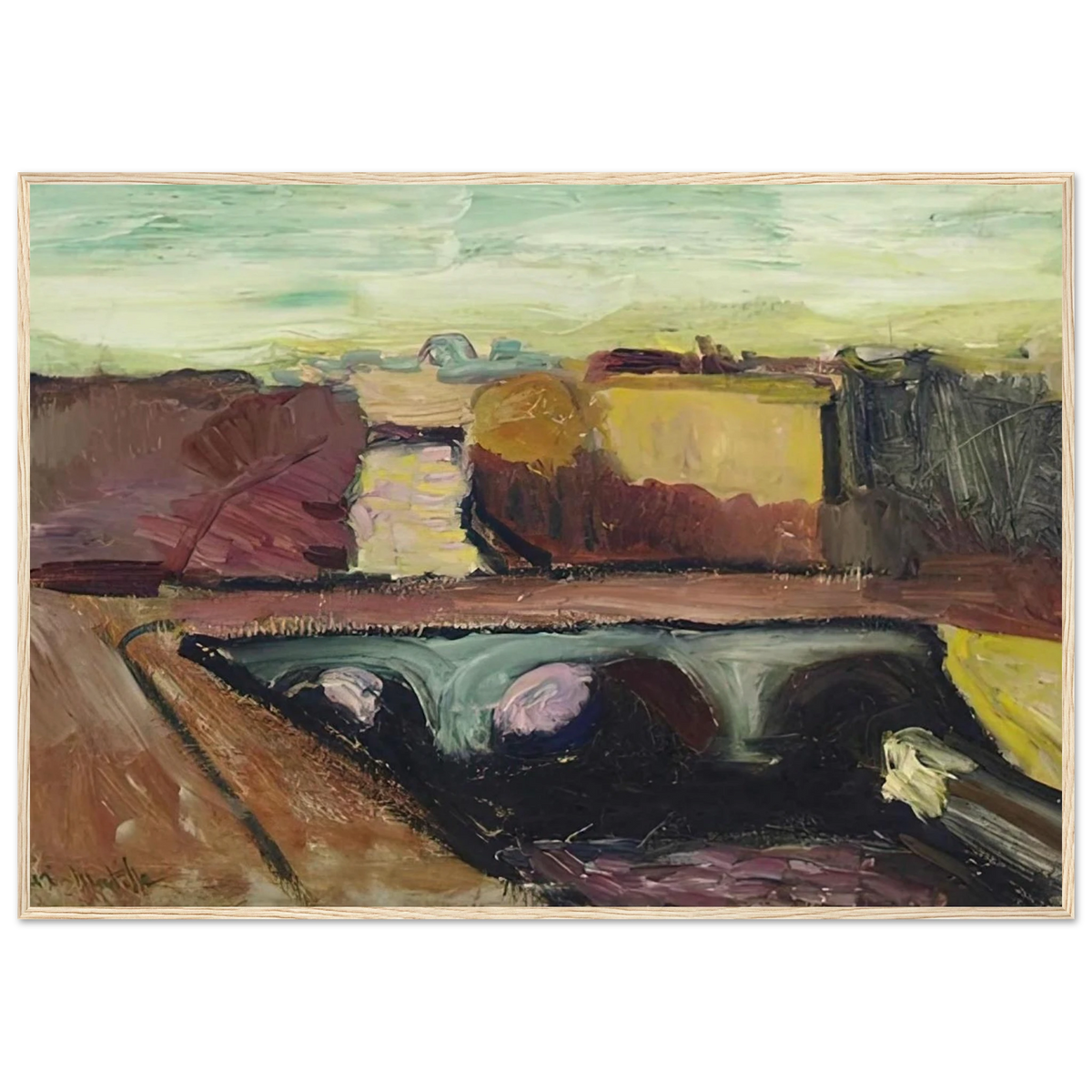 VUE DE LA SEINE LE PONT SAINT MICHEL 1904 0 Framed Poster | Henri Matisse Framed Prints Wall Art | Henri Matisse Print