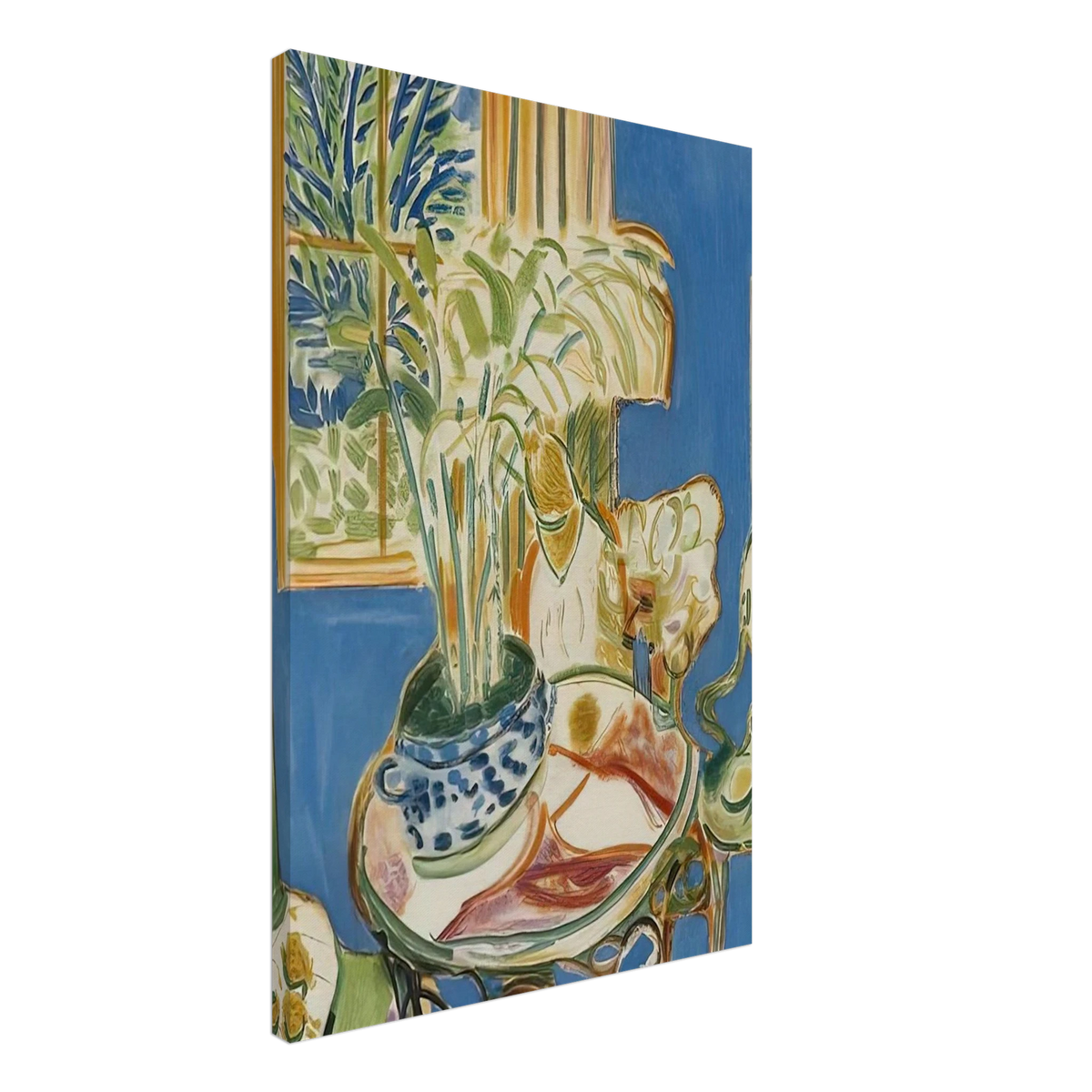 BLUE INTERIOR 1947 Canvas | Henri Matisse Canvas | Henri Matisse Print